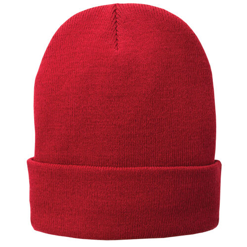 AV Adventist School Embroidered Flip Beanie Thumbnail